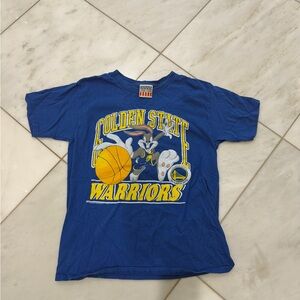 Vintage NBA Blue Golden State Warriors T-Shirt